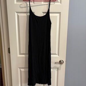 Sleek Black Chemise